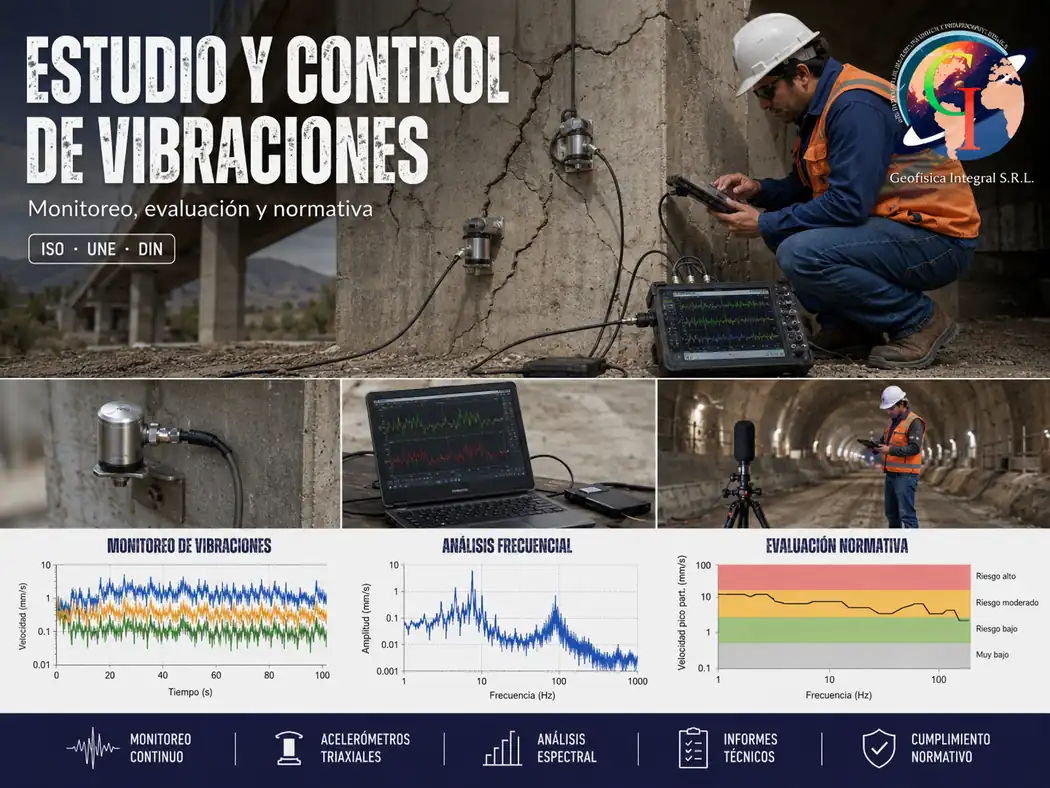 Estudio y control de vibraciones según normas ISO, UNE y DIN